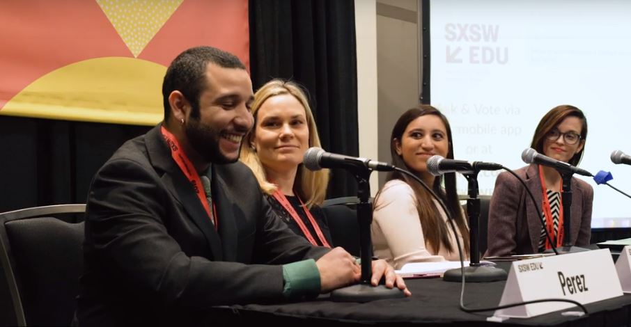 Panel members at SXSWEDU 2019